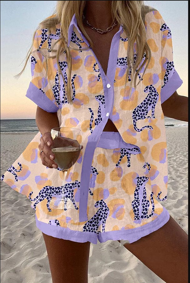 Harriet – Lekfullt strandset med djurtryck