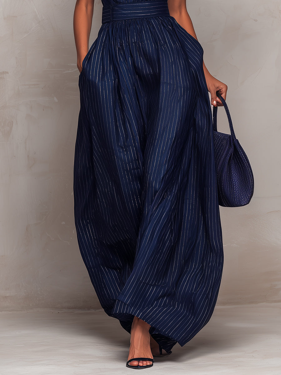 Hjördis – Elegant jumpsuit med vid ben