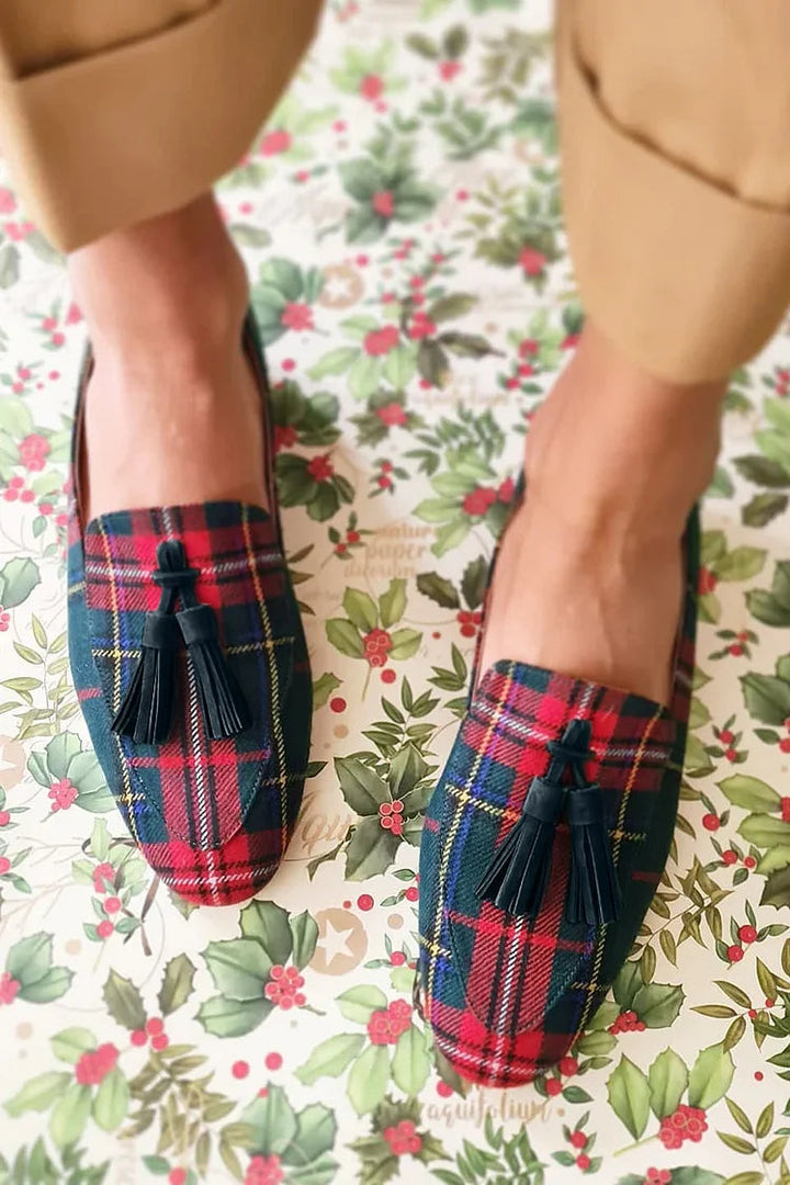 Sylvia – Chica loafers med fransar