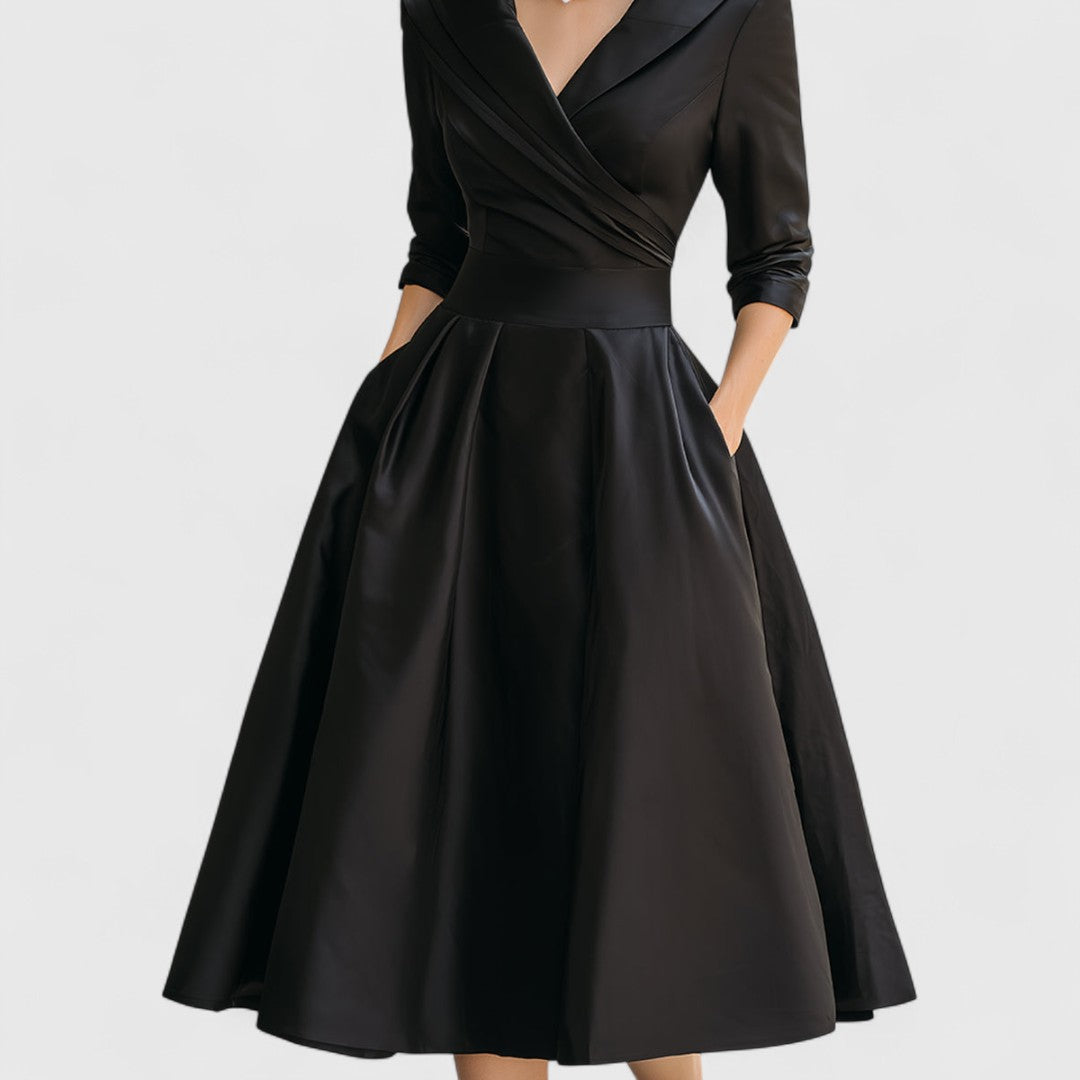 Gun – Elegant midi-klänning