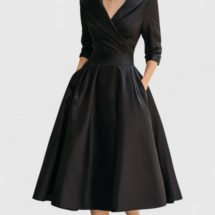 Gun – Elegant midi-klänning