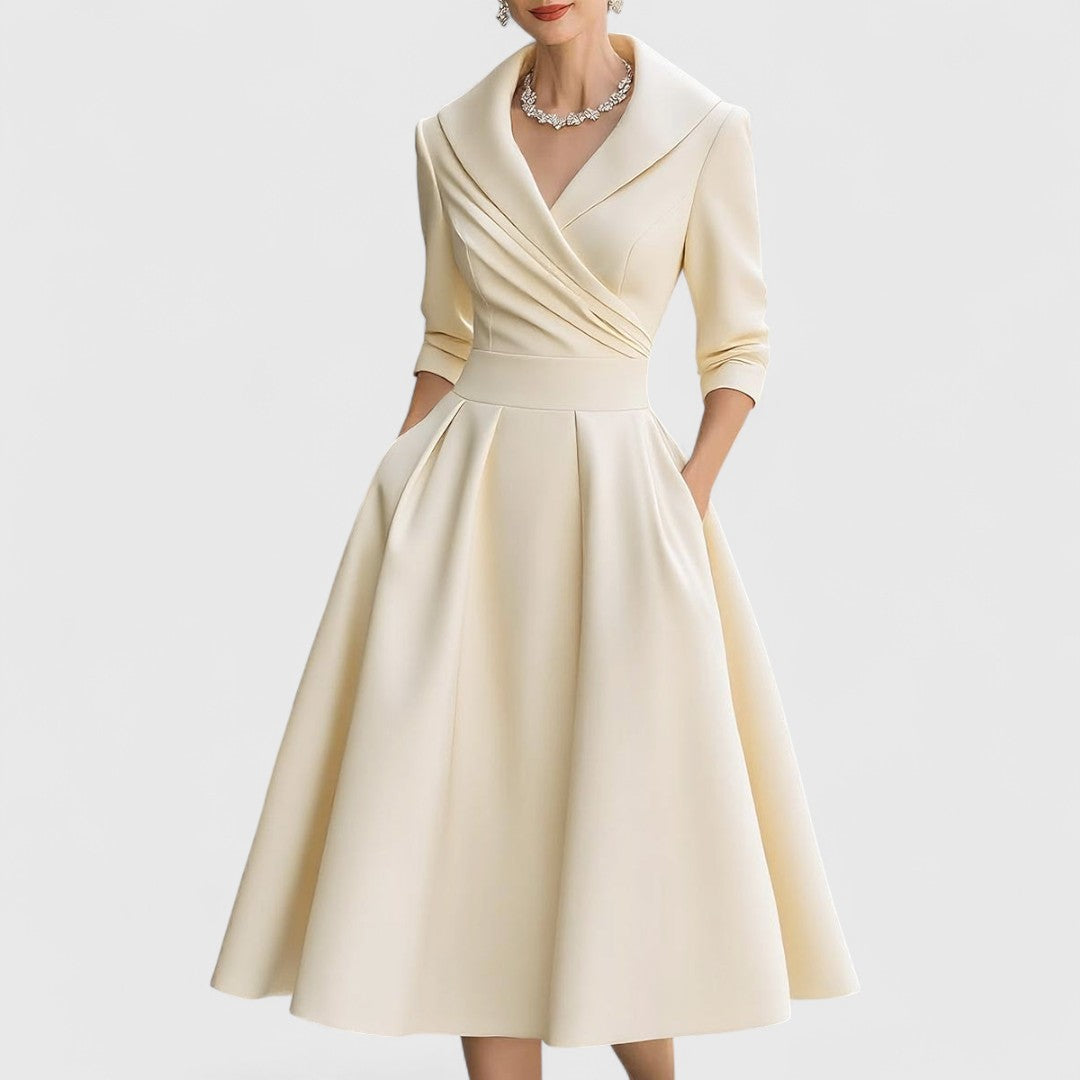 Gun – Elegant midi-klänning