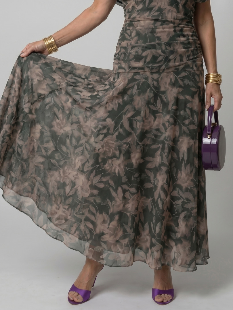 Lovisa – Off-shoulder flödande midi-klänning