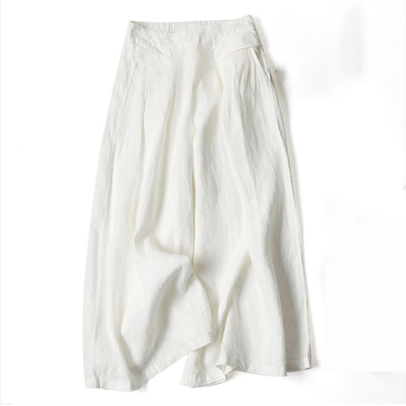 Lilly – Avslappnade byxor med vida ben
