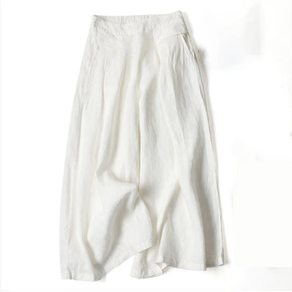 Lilly – Avslappnade byxor med vida ben