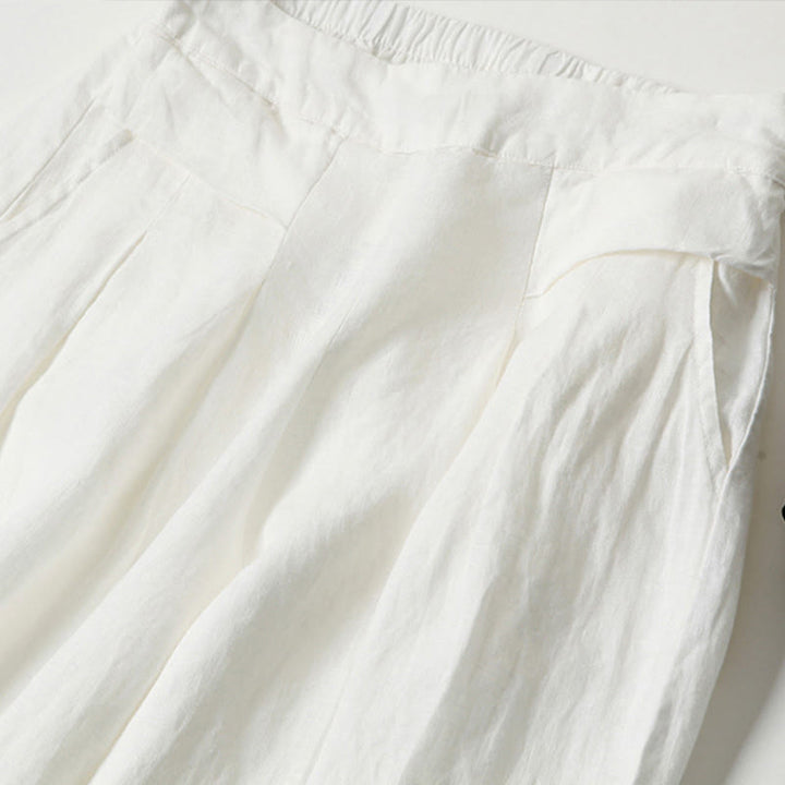 Lilly – Avslappnade byxor med vida ben