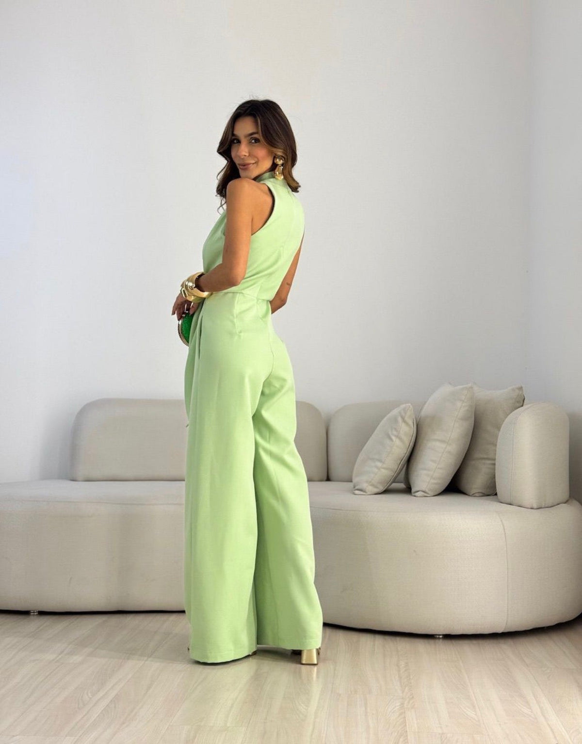 Rigmor – Elegant jumpsuit med vida ben