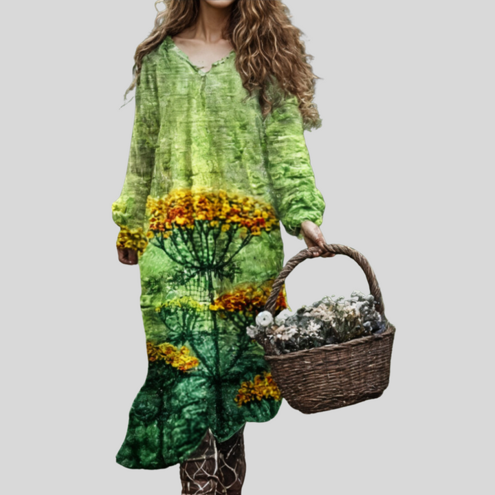 Linnea – Blommig klänning