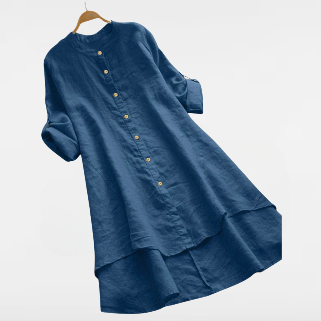 Tove – Tidlös casual skjortklänning