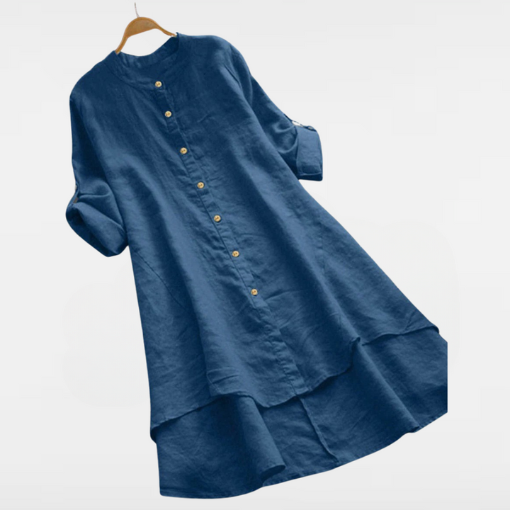 Tove – Tidlös casual skjortklänning