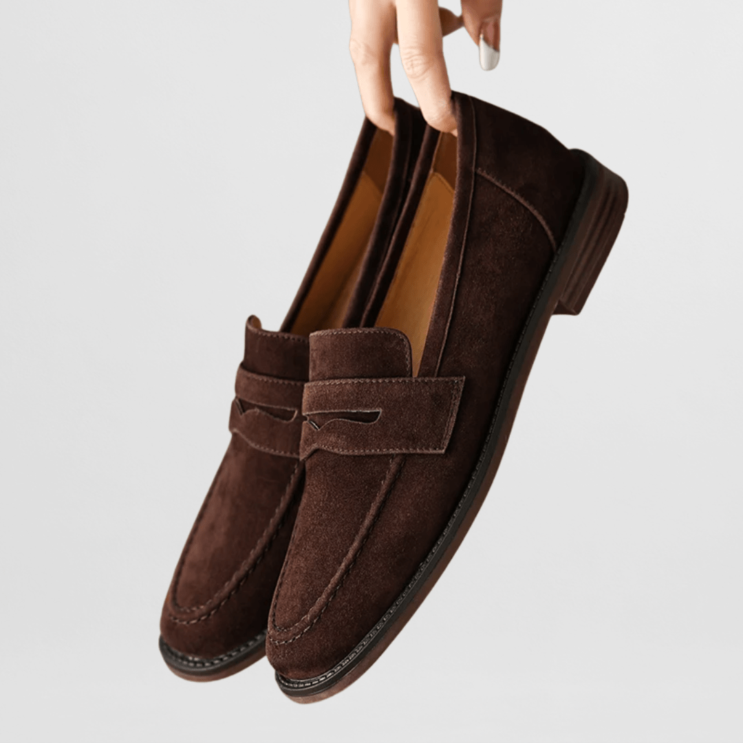 Selma – Klassiska vintage-loafers