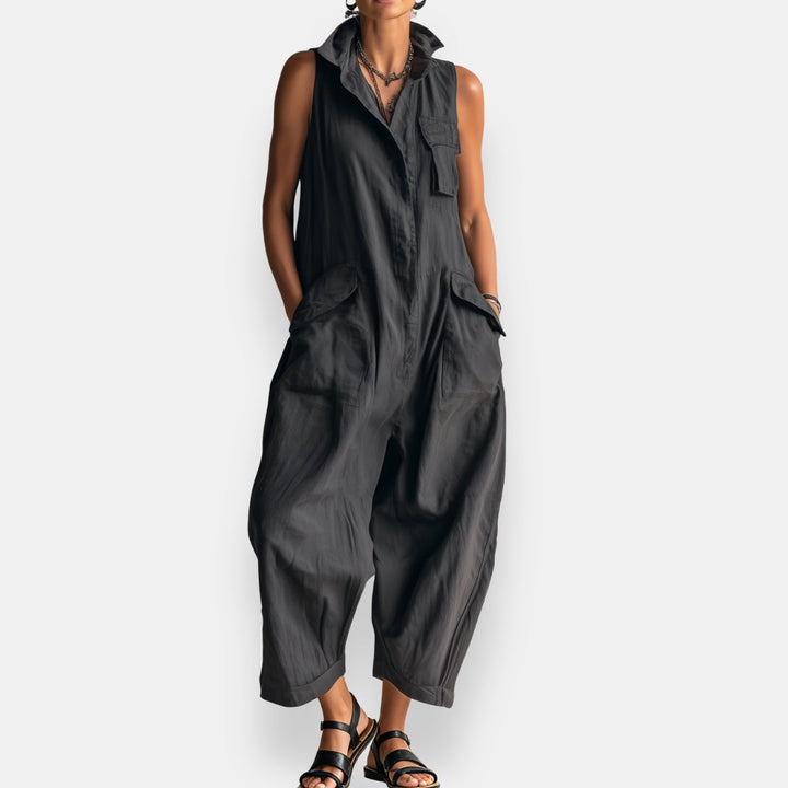 Matilda – Oversize jumpsuit med cargofickor