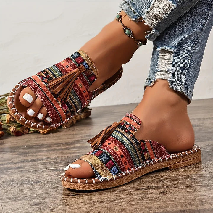 Elisabet – Bekväma platta sandaler