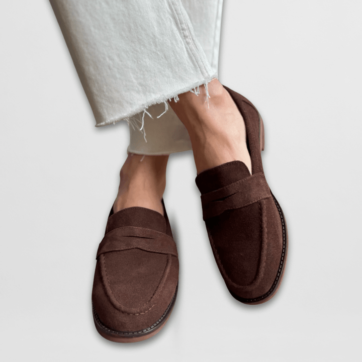 Selma – Klassiska vintage-loafers