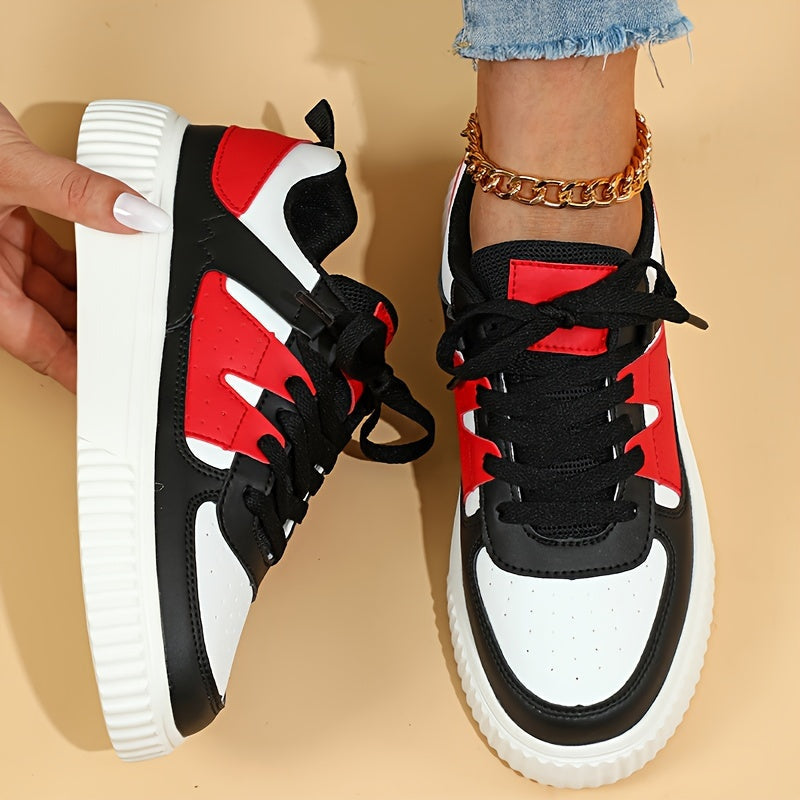 Lotta – Lättviktig sneaker med colorblock-design