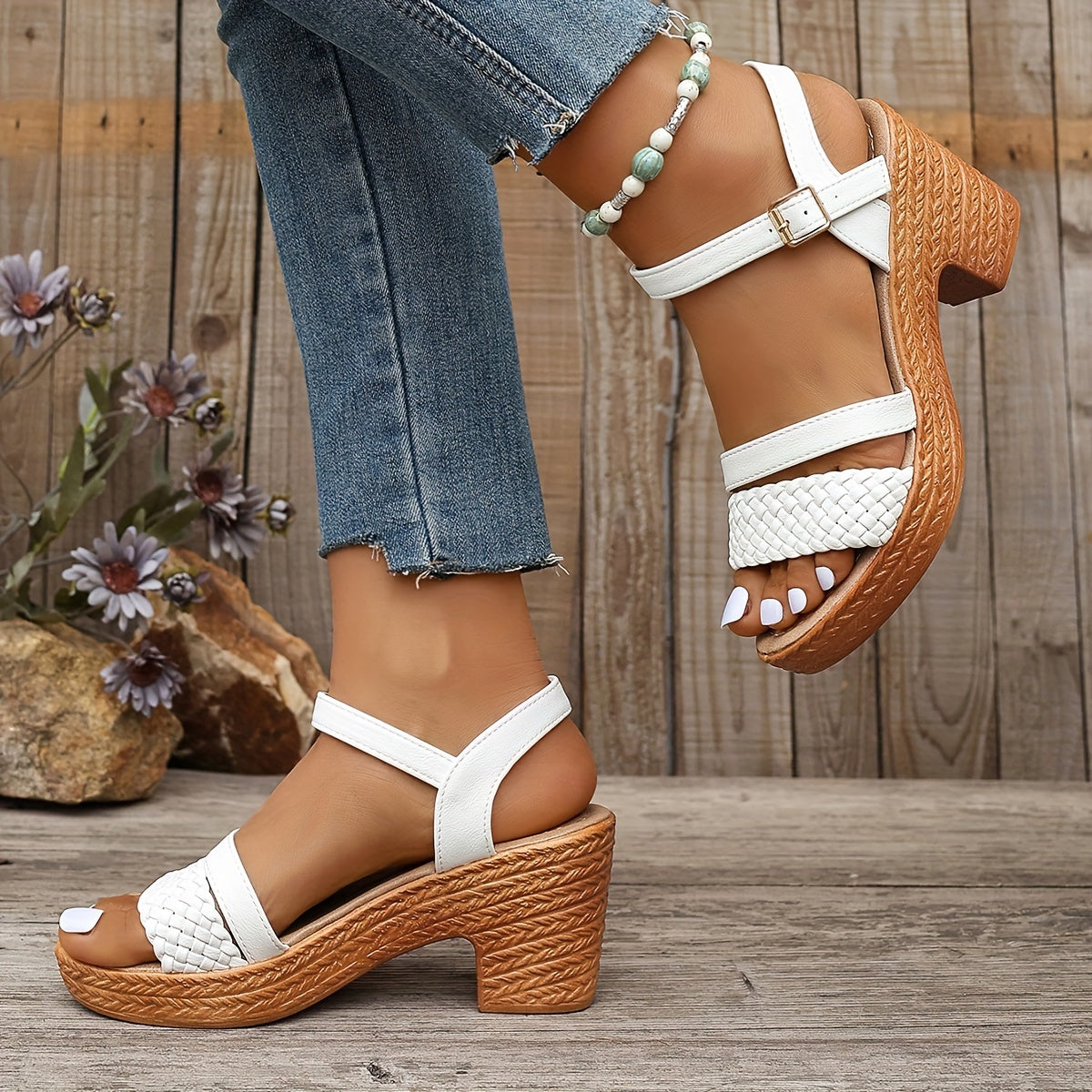 Marianne – Flätade sandaler