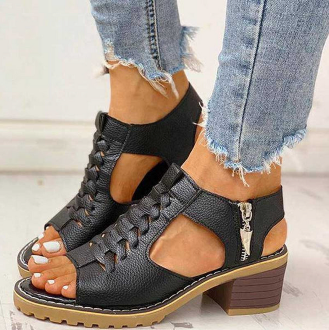 Evelina – Högklackade sandaler