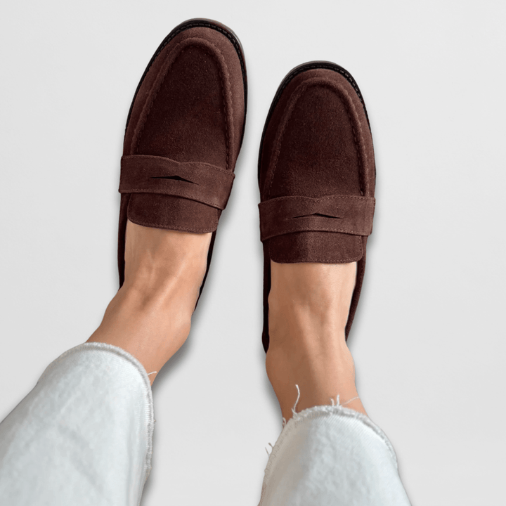Selma – Klassiska vintage-loafers