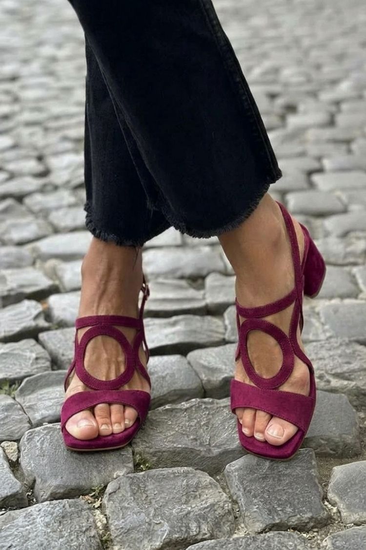 Lovisa – Sandaletter med klack och cut-out