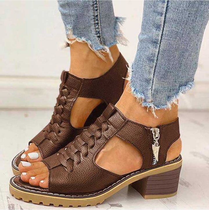 Evelina – Högklackade sandaler