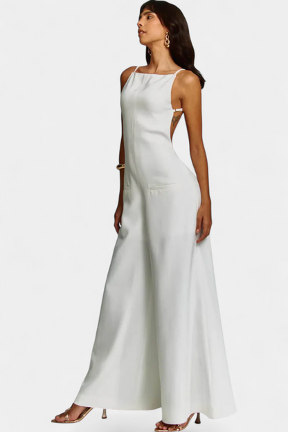 Yvonne – Elegant jumpsuit med vida ben
