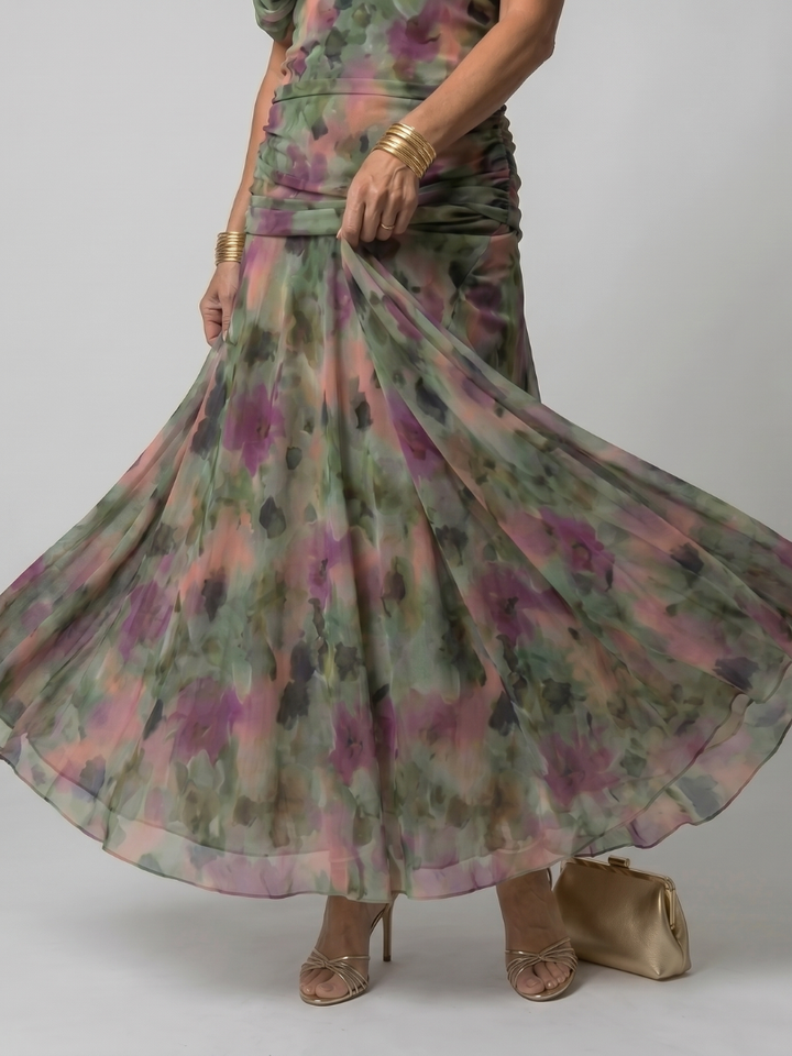 Lovisa – Off-shoulder flödande midi-klänning