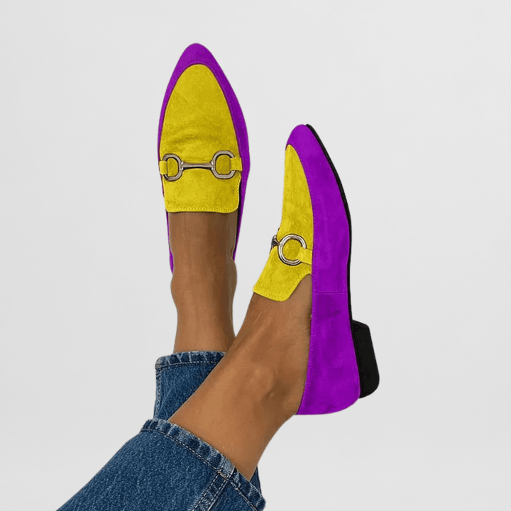 Edit – Färgglada boho-loafers