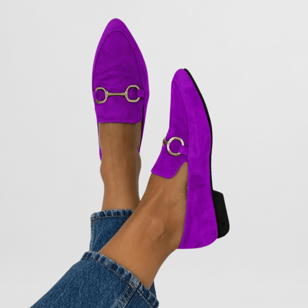 Edit – Färgglada boho-loafers