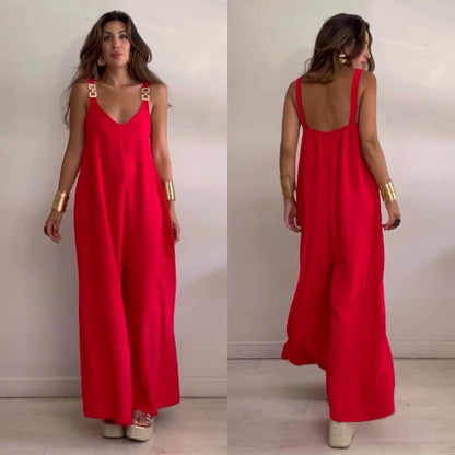 Sofia – Bekväm jumpsuit med vida ben