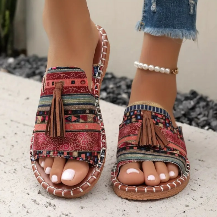 Elisabet – Bekväma platta sandaler