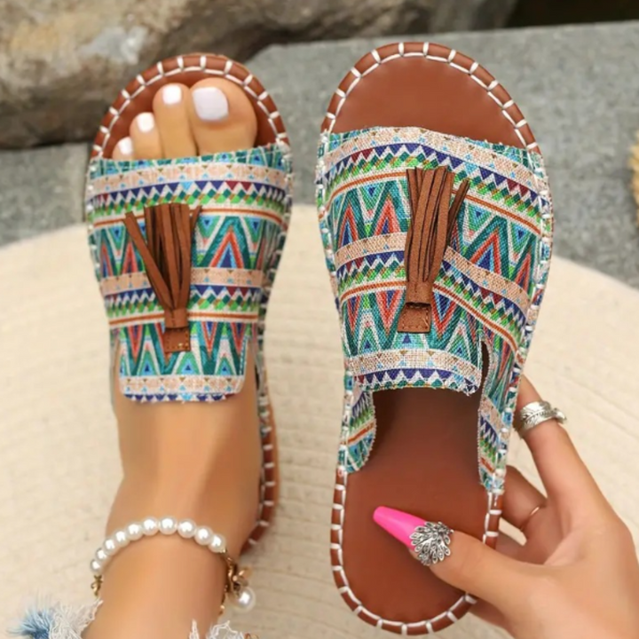 Elisabet – Bekväma platta sandaler