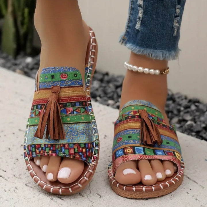 Elisabet – Bekväma platta sandaler