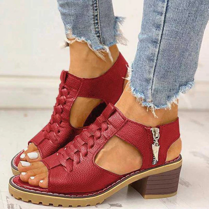 Evelina – Högklackade sandaler
