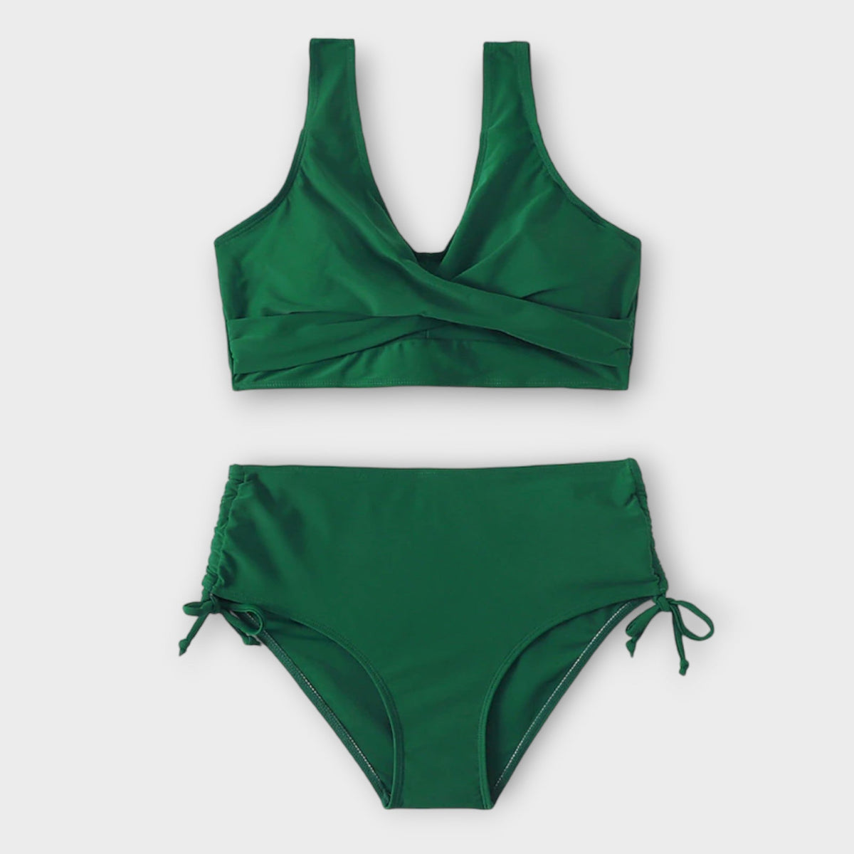 Marianne – Tvådelad bikini med omlotttopp