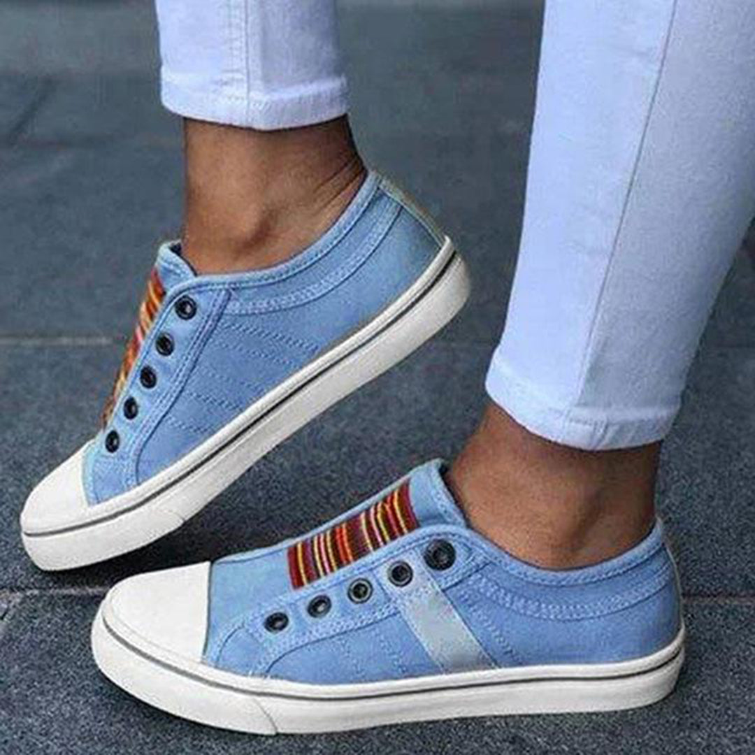 Gurli – Lättsam sneaker med färgglad detalj