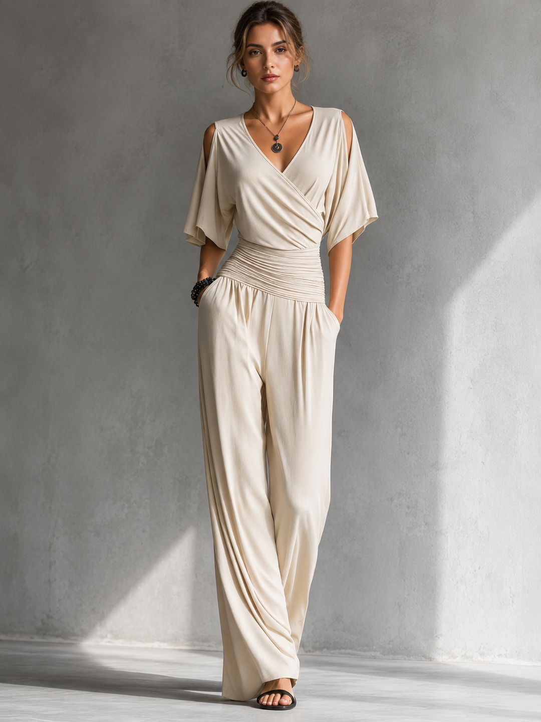 Sigbritt – Elegant jumpsuit med vida ben