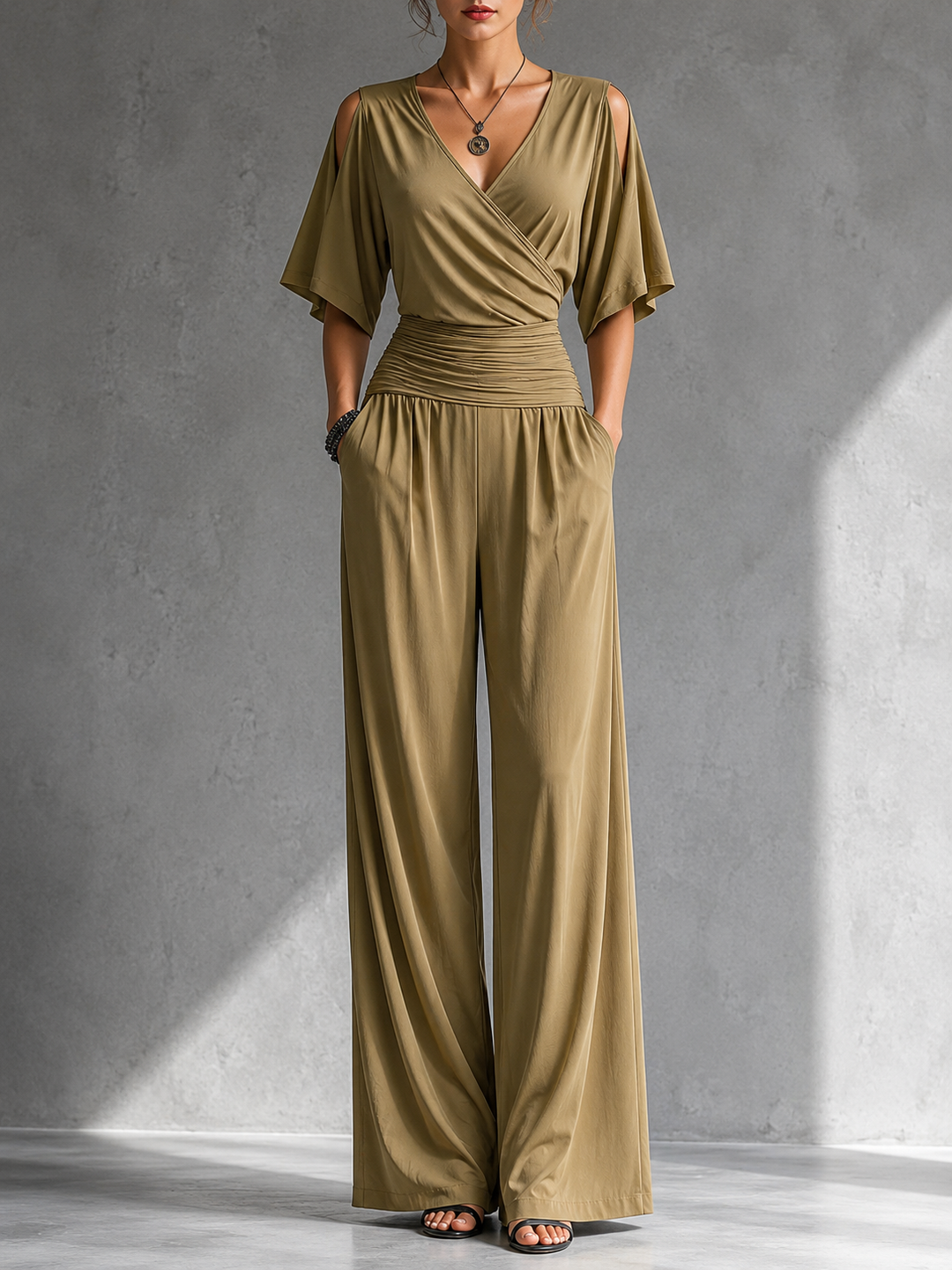 Sigbritt – Elegant jumpsuit med vida ben