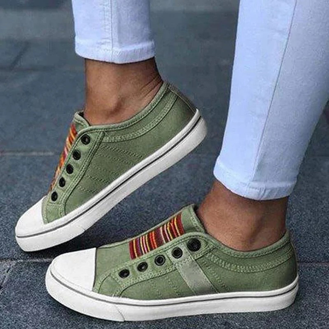Gurli – Lättsam sneaker med färgglad detalj