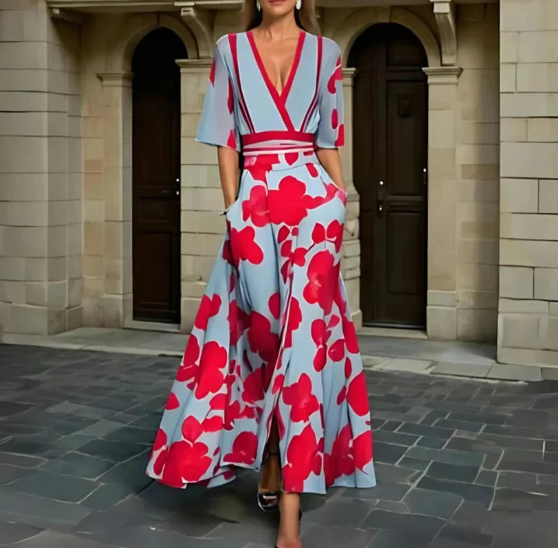Sonja – Elegant blomsterklänning