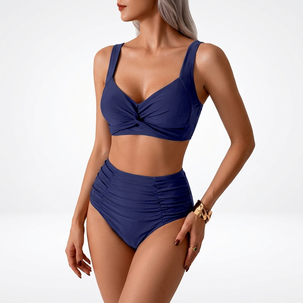 Maja – Tvådelad bikini med hög midja