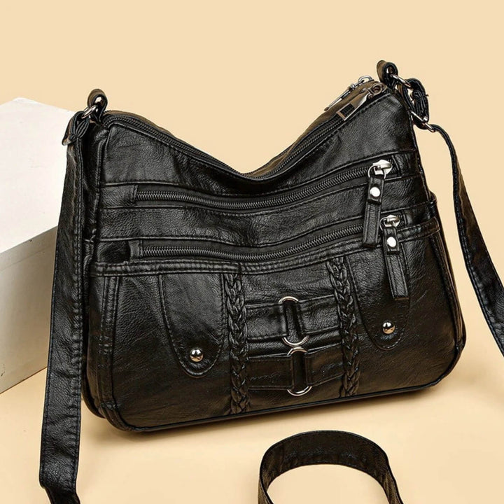 Martina – Crossbodyväska med flätad detalj
