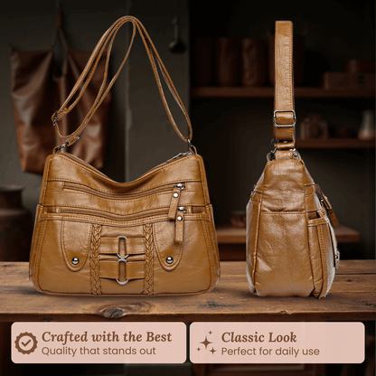 Martina – Crossbodyväska med flätad detalj