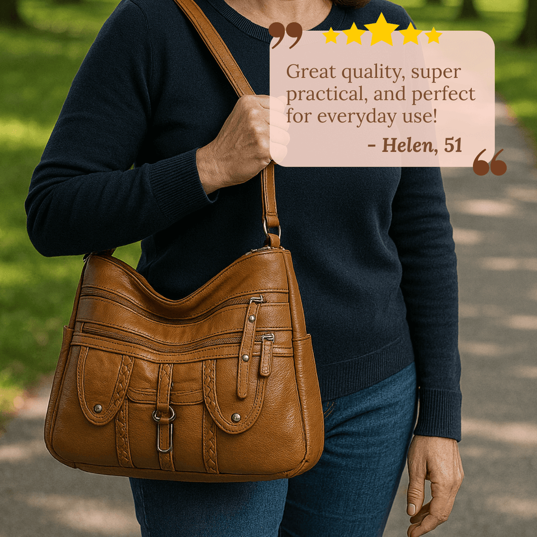 Martina – Crossbodyväska med flätad detalj