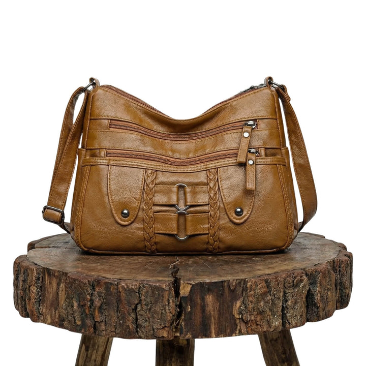 Martina – Crossbodyväska med flätad detalj