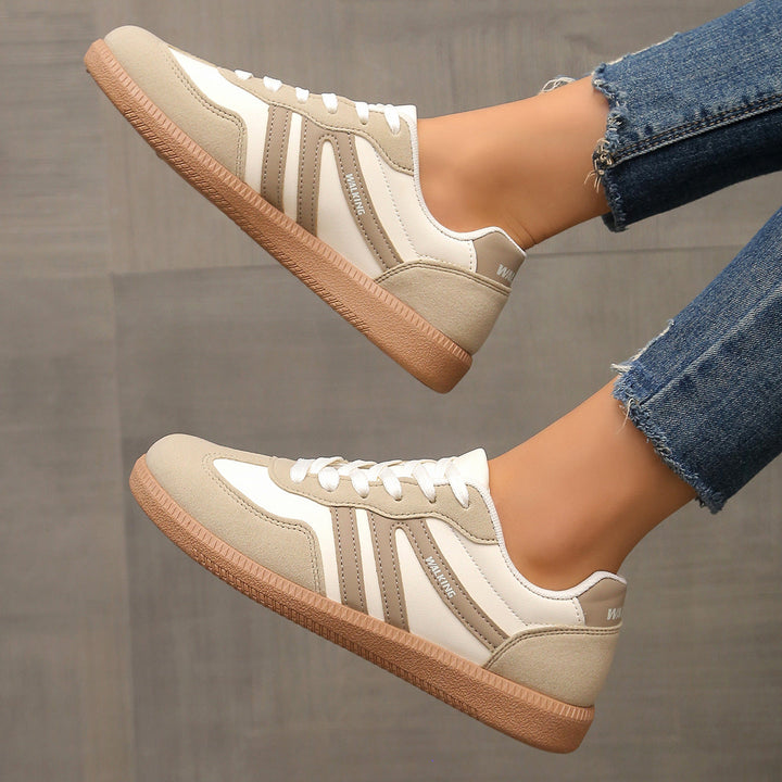 Ida – Retroinspirerade sneakers med snörning