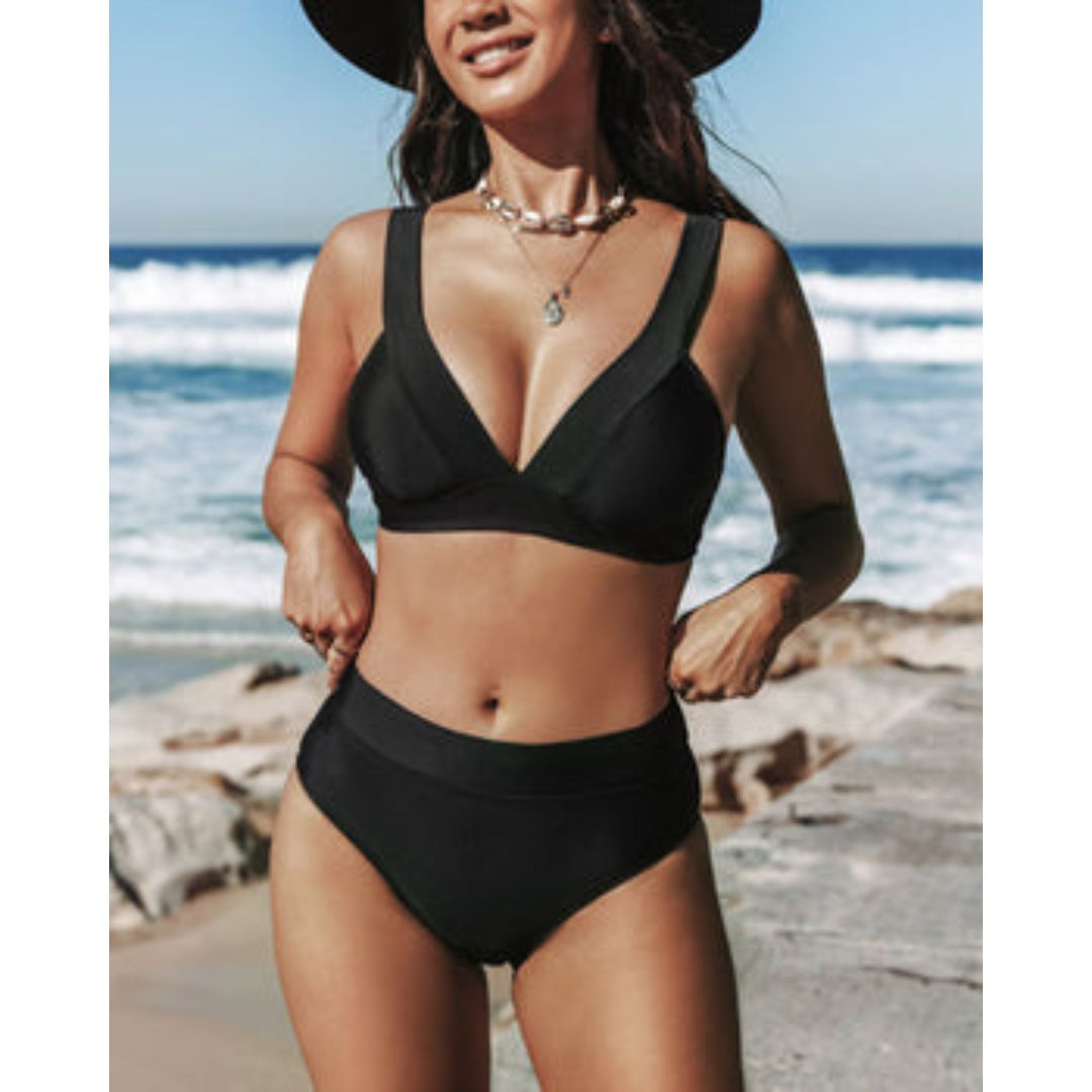 Ingrid – Bikini med hög midja