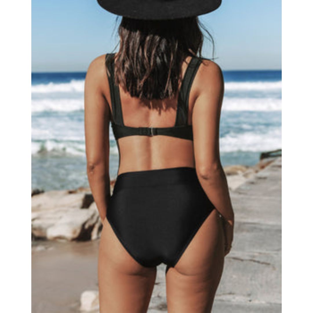 Ingrid – Bikini med hög midja