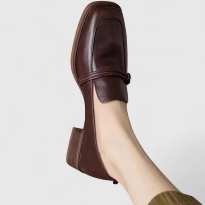 Blenda – Loafers med fyrkantig tå
