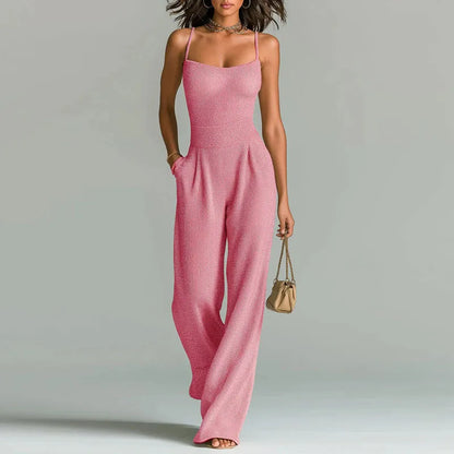 Kristina – Elegant jumpsuit med vida ben
