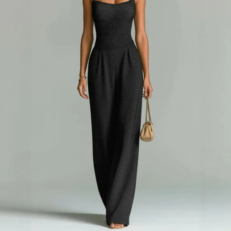 Kristina – Elegant jumpsuit med vida ben